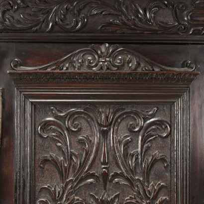 Armoire Néo-Renaissance Noyer Italie XIXe-XXe Siècle