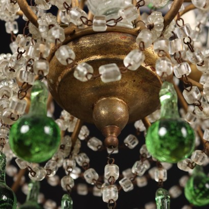 antiquariato, lampadario, antiquariato lampadari, lampadario antico, lampadario antico italiano, lampadario di antiquariato, lampadario neoclassico, lampadario del 800,Lampadario a Sei Luci