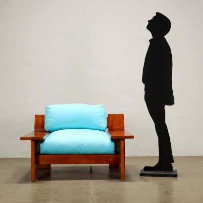 modernariato, modernariato di design, poltrona, poltrona modernariato, poltrona di modernariato, poltrona italiana, poltrona vintage, poltrona anni '60, poltrona design anni 60,Poltrona Plinio Anni 80