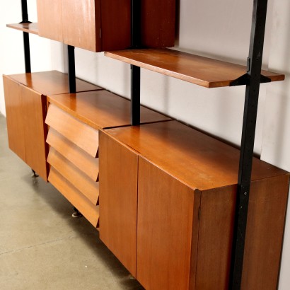 modernariato, modernariato di design, libreria, libreria modernariato, libreria di modernariato, libreria italiana, libreria vintage, libreria anni '60, libreria design anni 60,Libreria Anni 50-60