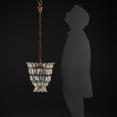antiquariato, lampadario, antiquariato lampadari, lampadario antico, lampadario antico italiano, lampadario di antiquariato, lampadario neoclassico, lampadario del 800,Lampadario con Elementi in Vetro