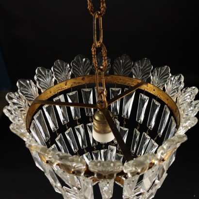 antiquariato, lampadario, antiquariato lampadari, lampadario antico, lampadario antico italiano, lampadario di antiquariato, lampadario neoclassico, lampadario del 800,Lampadario con Elementi in Vetro