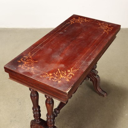 antiquariato, tavolino, antiquariato tavolini, tavolino antico, tavolino antico italiano, tavolino di antiquariato, tavolino neoclassico, tavolino del 800,Tavolino da Gioco di Gusto Carlo X