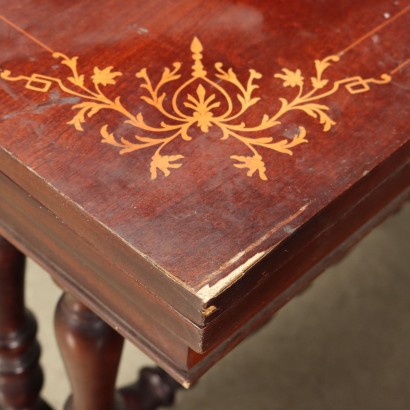 antiquariato, tavolino, antiquariato tavolini, tavolino antico, tavolino antico italiano, tavolino di antiquariato, tavolino neoclassico, tavolino del 800,Tavolino da Gioco di Gusto Carlo X