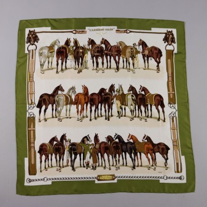 Hermes Foulard Vintage L'Arriere-Main