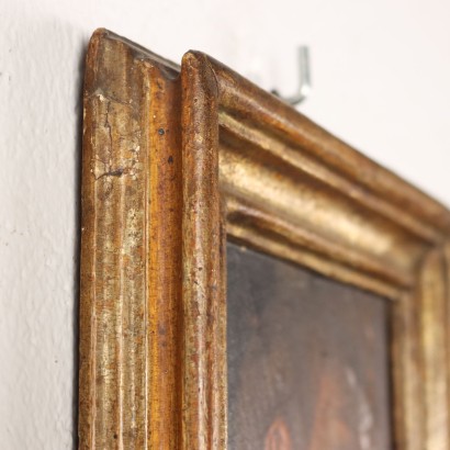 arte, arte italiana, pittura ottocento italiana,Dipinto con Volto di Giovane Uomo