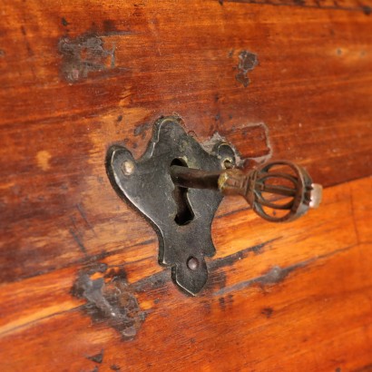 antiquariato, ribalta, antiquariato ribalte, ribalta antica, ribalta antica italiana, ribalta di antiquariato, ribalta neoclassica, ribalta del 800,Scrittoio Barocchetto da Viaggio