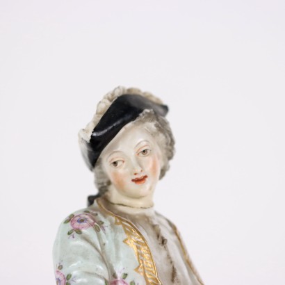 antiquités, céramiques, antiquités en céramique, céramiques anciennes, céramiques italiennes anciennes, céramiques anciennes, céramiques néoclassiques, céramiques du XIXe siècle, Statuette en porcelaine