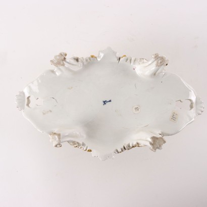 antiquariato, ceramica, antiquariato ceramica, ceramica antica, ceramica antica italiana, ceramica di antiquariato, ceramica neoclassico, ceramica del 800,Oliera in Porcellana Manifattura di Meis