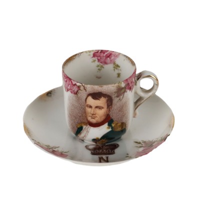 De Saxe Porzellantasse und Untertasse