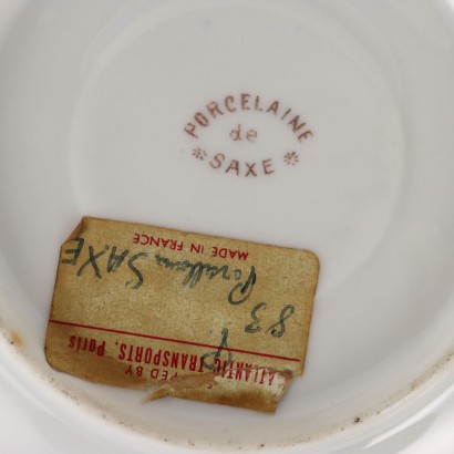 Antiquitäten, Tasse, Tasse Antiquitäten, antike Tasse, antike italienische Tasse, antike Tasse, neoklassizistische Tasse, Tasse aus dem 19. Jahrhundert, Porzellantasse und Untertasse De