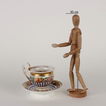 antiquités, tasse, antiquités de tasse, tasse ancienne, tasse italienne ancienne, tasse antique, tasse néoclassique, tasse du XIXe siècle, tasse à chocolat en porcelaine