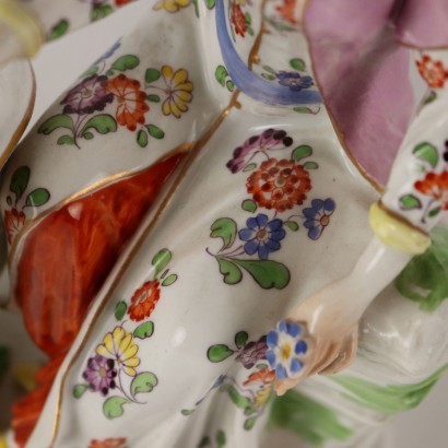 antiquités, céramiques, antiquités en céramique, céramiques anciennes, céramiques italiennes anciennes, céramiques anciennes, céramiques néoclassiques, céramiques du XIXe siècle, Sugar Bowl Dresden Manufacture