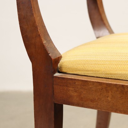 antiquités, chaise, chaises anciennes, chaise ancienne, chaise italienne ancienne, chaise ancienne, chaise néoclassique, chaise du XIXe siècle, groupe de six chaises d'annuaire