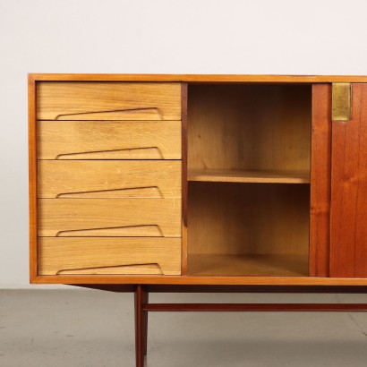 Sideboard Design Edmondo Palutari Dassi 1960s Veneered Wood