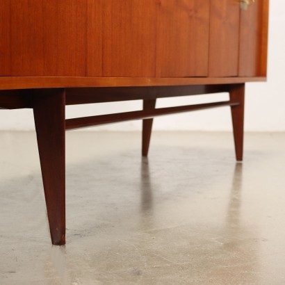 Sideboard Design Edmondo Palutari Dassi 1960s Veneered Wood