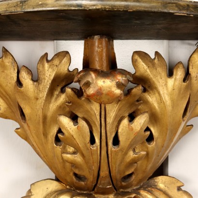 antigüedades, consola, consola antigüedades, consola antigua, consola italiana antigua, consola antigua, consola neoclásica, consola del siglo XIX, consola en madera pintada