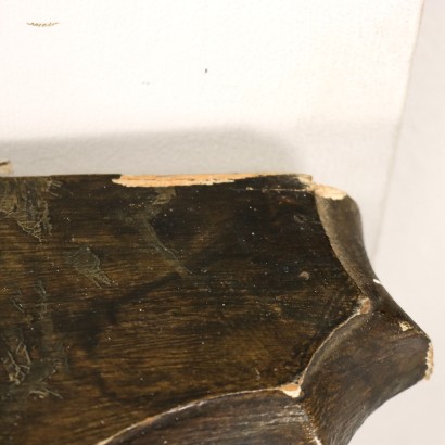 antigüedades, consola, consola antigüedades, consola antigua, consola italiana antigua, consola antigua, consola neoclásica, consola del siglo XIX, consola en madera pintada