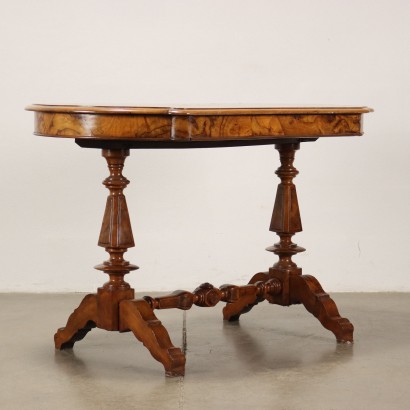 antiquariato, tavolino, antiquariato tavolini, tavolino antico, tavolino antico italiano, tavolino di antiquariato, tavolino neoclassico, tavolino del 800,Tavolo Umbertino in Noce