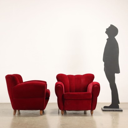 modernariato, modernariato di design, poltrona, poltrona modernariato, poltrona di modernariato, poltrona italiana, poltrona vintage, poltrona anni '60, poltrona design anni 60,Poltrone Anni 50