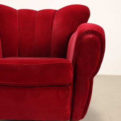 modernariato, modernariato di design, poltrona, poltrona modernariato, poltrona di modernariato, poltrona italiana, poltrona vintage, poltrona anni '60, poltrona design anni 60,Poltrone Anni 50