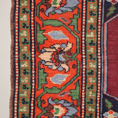 Tapis Vintage Malayer Iran 196x140 cm Coton Laine Noeud Gros