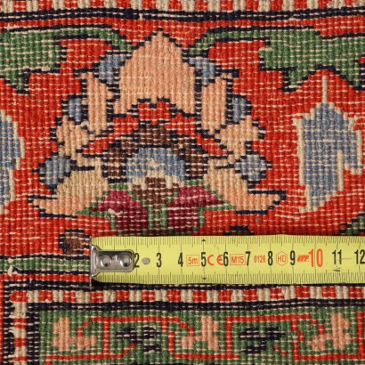 Tapis Vintage Malayer Iran 196x140 cm Coton Laine Noeud Gros