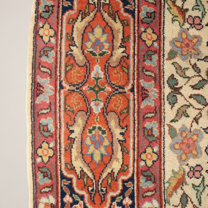 Antiquitäten, Teppich, Antiquitätenteppich, antiker Teppich, antiker Teppich, neoklassizistischer Teppich, 900er Teppich, Tabriz-Teppich - Design - Indien