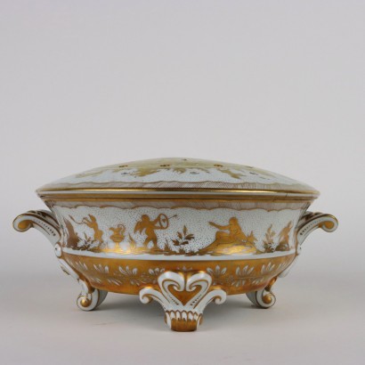 antiquités, céramiques, antiquités en céramique, céramiques anciennes, céramiques italiennes anciennes, céramiques anciennes, céramiques néoclassiques, céramiques du XIXe siècle, parfumerie de porcelaine