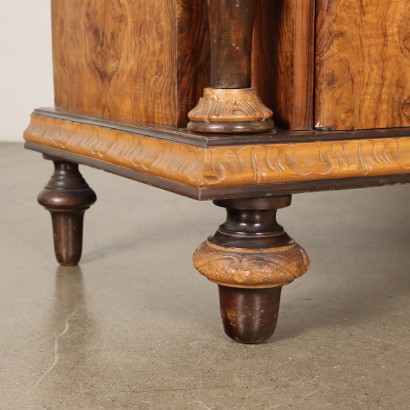 antiquariato, credenza, antiquariato credenza, credenza antica, credenza antica italiana, credenza di antiquariato, credenza neoclassica, credenza del 800,Credenza con Alzata in Stile Impero