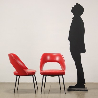modernariato, modernariato di design, sedia, sedia modernariato, sedia di modernariato, sedia italiana, sedia vintage, sedia anni '60, sedia design anni 60,Sedie Anni 50
