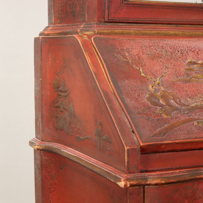 antiquariato, ribalta, antiquariato ribalte, ribalta antica, ribalta antica italiana, ribalta di antiquariato, ribalta neoclassica, ribalta del 800,Trumeau in Stile a Chinoiserie