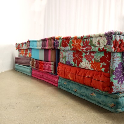 Canapé Vintage Modulable Mah Jong Roche Bobois Oreillers Rembourrés