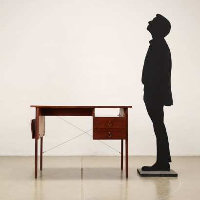 modernariato, modernariato di design, scrivania, scrivania modernariato, scrivania di modernariato, scrivania italiana, scrivania vintage, scrivania anni '60, scrivania design anni 60,Scrittoio Anni 60