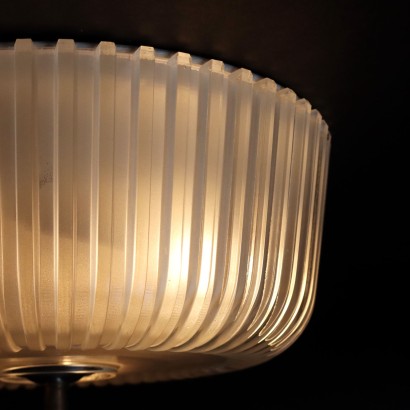Lampe Vintage en Métal et Verre Vintage Eclairage