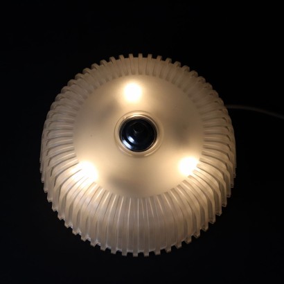Lampe Vintage en Métal et Verre Vintage Eclairage