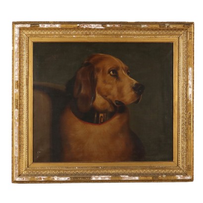 Malen mit Hundeportrait