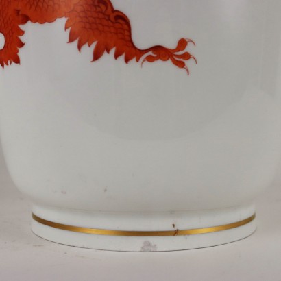 antiquariato, vaso, antiquariato vasi, vaso antico, vaso antico italiano, vaso di antiquariato, vaso neoclassico, vaso del 800,Coppia di Vasi in Porcellana di Meisse