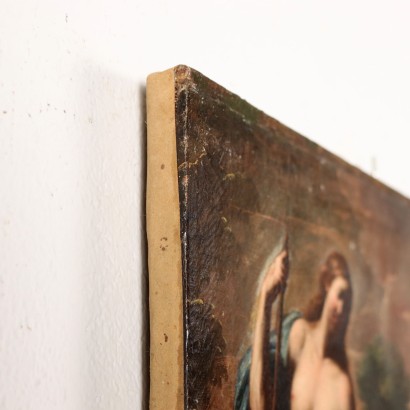 arte, arte italiana, pittura antica italiana,Dipinto Gesù e la Maddalena,Gesù e la Maddalena (Noli me Tang