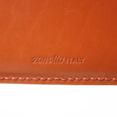 Group of 8 Chairs Zanotta Tonietta 2090 Leather Italy 1980s