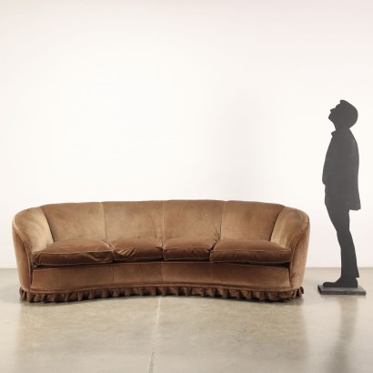 modernariato, modernariato di design, divano, divano modernariato, divano di modernariato, divano italiano, divano vintage, divano anni '60, divano design anni 60,Divano Anni 50