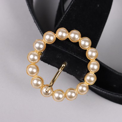 Gucci Cintura con Fibbia con Perle