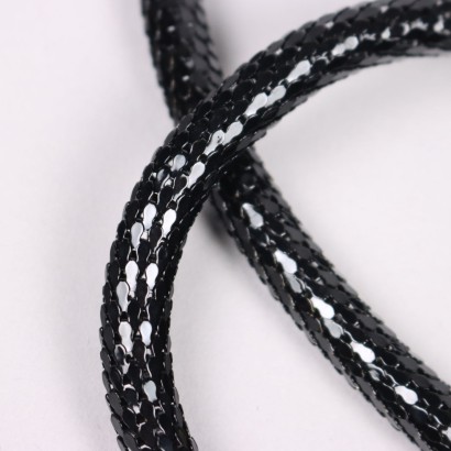 Cintura Vintage Nera con Chiusura con