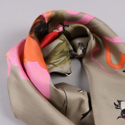 vintage, abbigliamento vintage, vintage milano, vintage online, abiti vintage milano, moda vintage, foulard vintage, foulard,Maggie Rouff Foulard Vintage