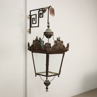 antiquariato, lampadario, antiquariato lampadari, lampadario antico, lampadario antico italiano, lampadario di antiquariato, lampadario neoclassico, lampadario del 800,Lanterna Periodo Restaurazione