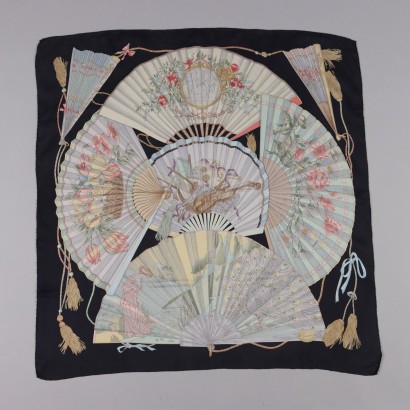 Gucci Foulard Vintage Ventagli
