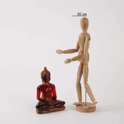 Buddha Scultura in Resina