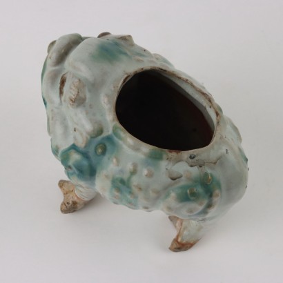 Figura in Ceramica Smaltata Cinese