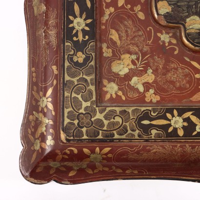 Box in Lacquered and Painted Wood