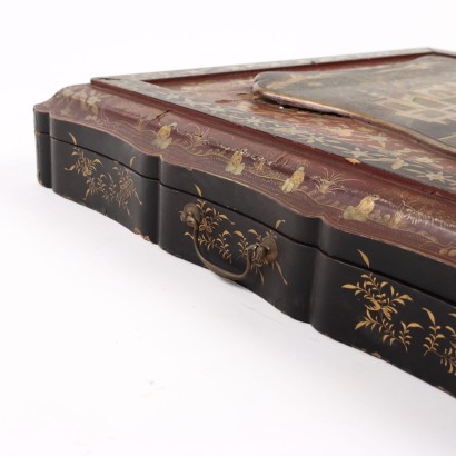 Box in Lacquered and Painted Wood
